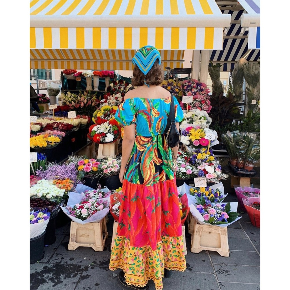 FARM Rio | Farm Mix Maxi Dress - Picture 12 of 15